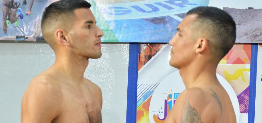 Lucho Verón and Maxi Verón make weight in Cutral Có