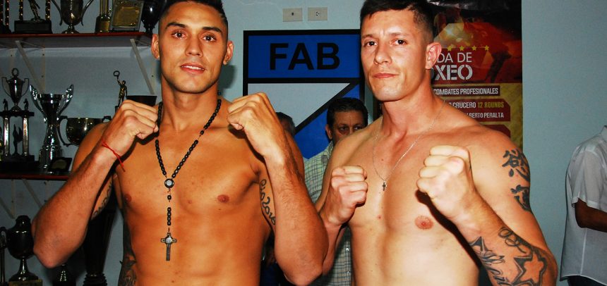 Peralta and Balmaceda ready for battle in Los Polvorines