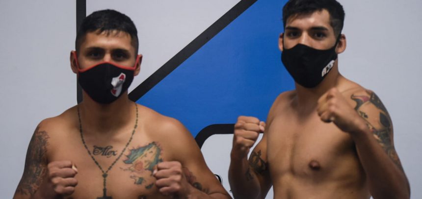Andino and Antín ready weight for great show