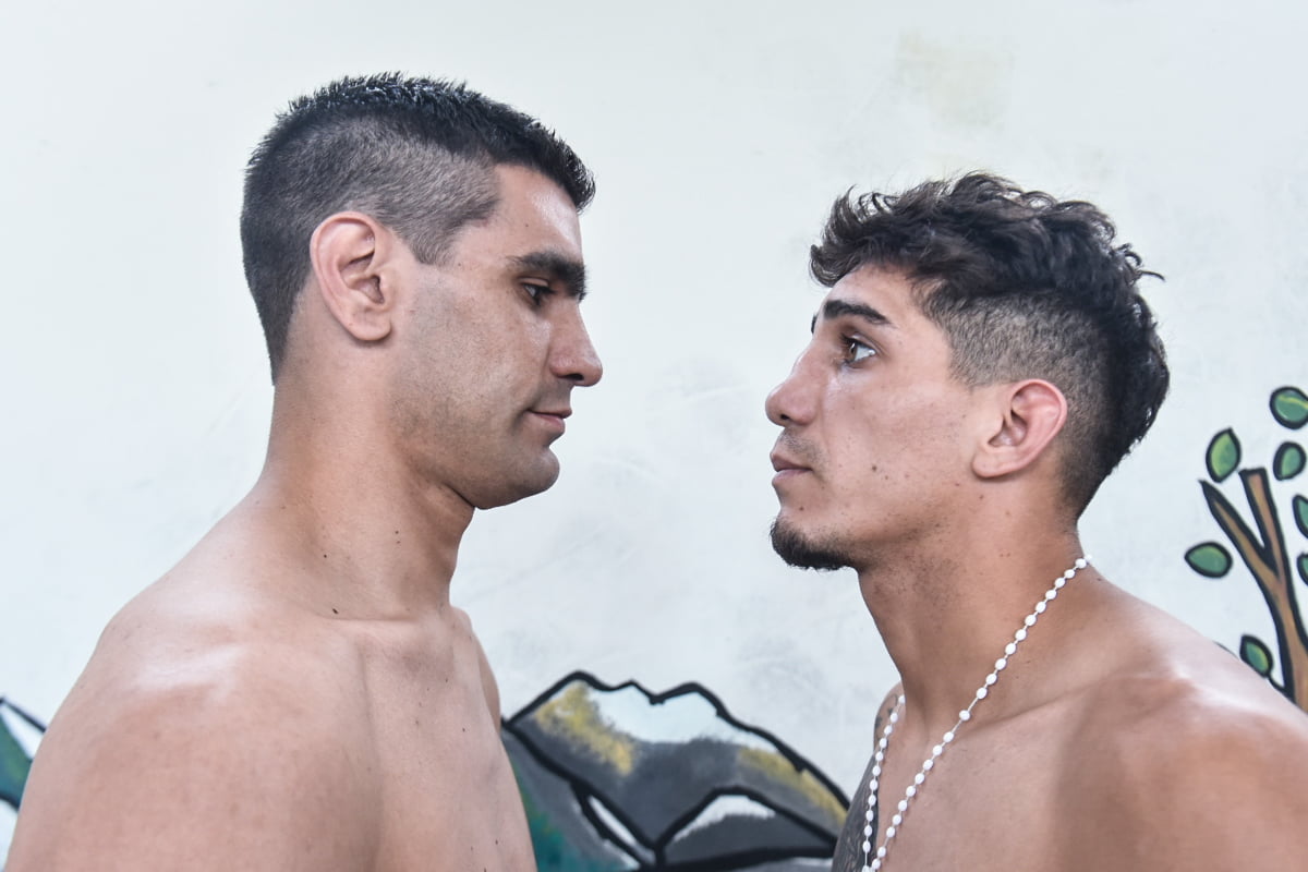  Ezequiel Maderna vs. Abraham Buonarrigo - Foto: Boxeo de Primera -- Mario Margossian