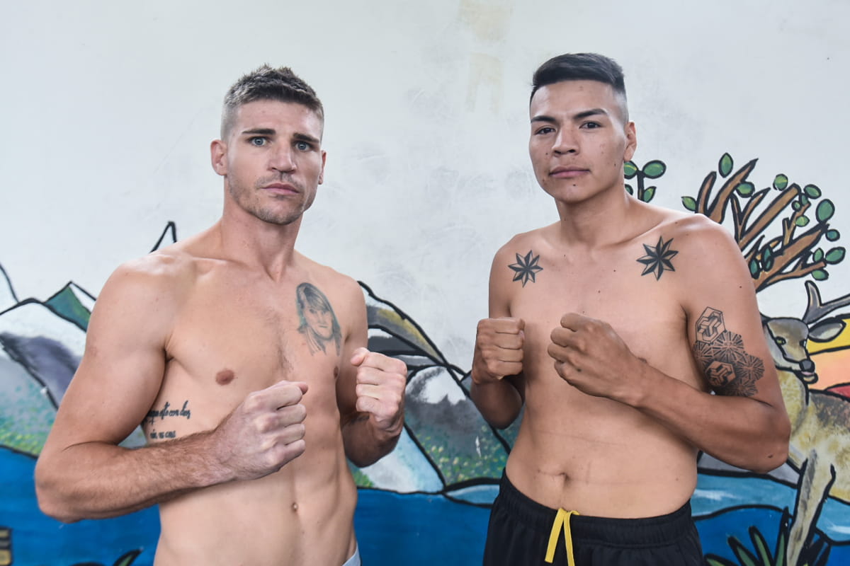  Víctor Exner vs. Matías Lovera - Foto: Boxeo de Primera --- Mario Margossian