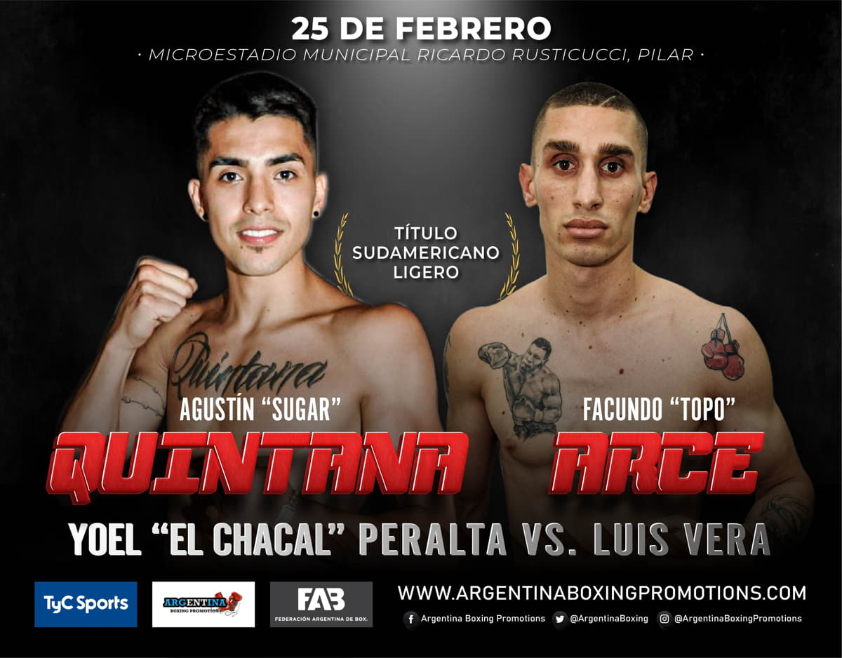  Agustín Quintana vs. Facundo Arce - Argentina Boxing Promotions, de Mario Margossian