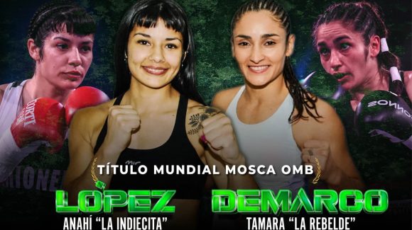 Anahí López ante Tamara Demarco por título mundial el sábado