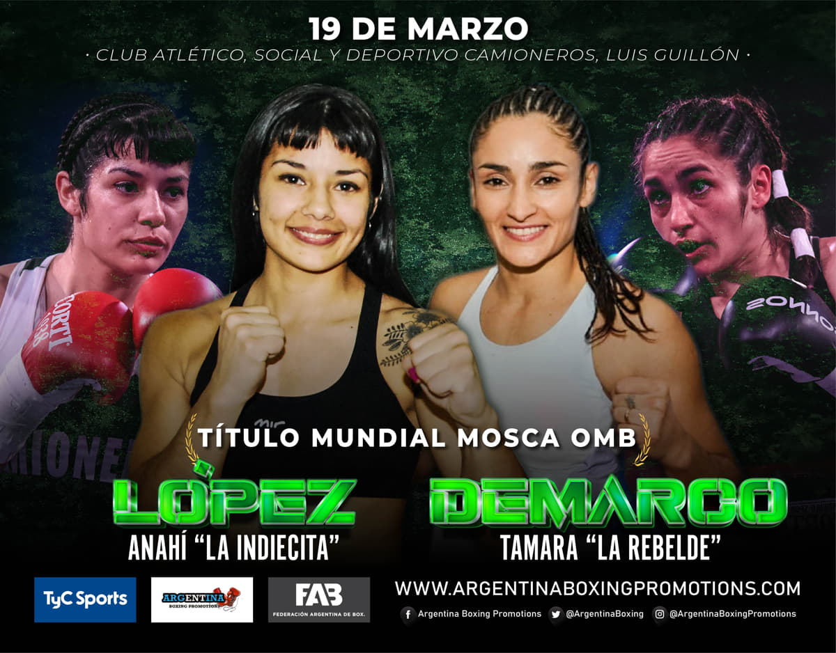  Anahí López vs. Tamara Demarco - Argentina Boxing Promotions, de Mario Margossian